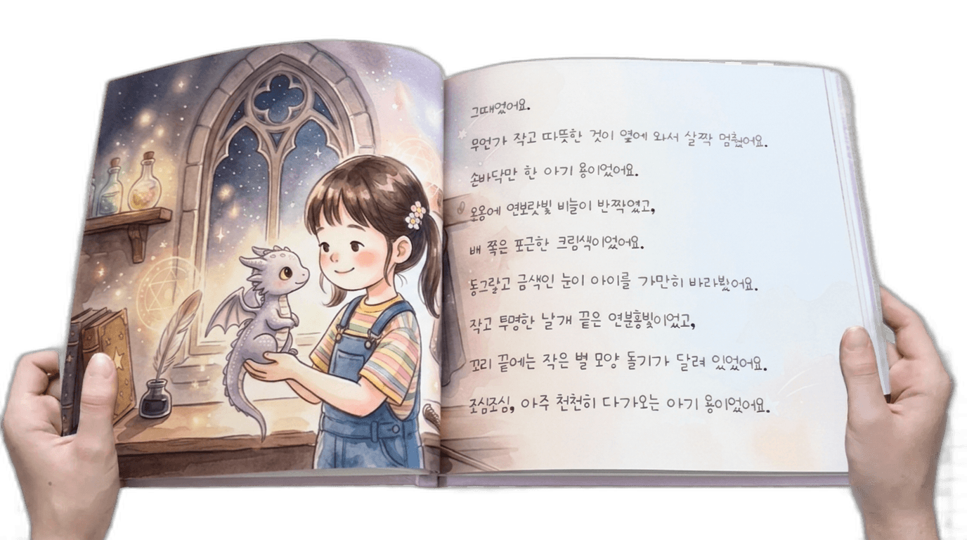 스토르네 영어 그림동화 샘플 — 아이가 주인공인 이야기